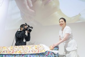 2024年開催の「ビューティーワールド ジャパン 東京」の会場内の様子