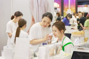 2024年開催の「ビューティーワールド ジャパン 名古屋」の会場内の様子